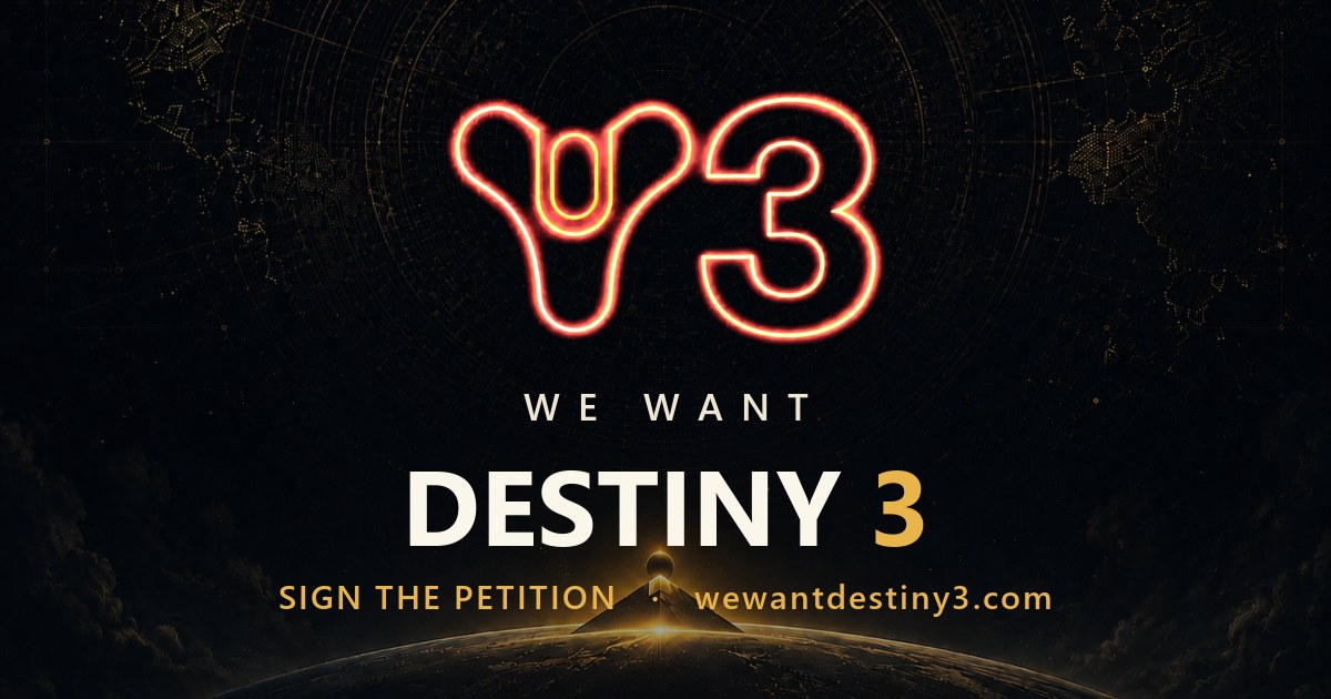 We Want Destiny 3 campaign image